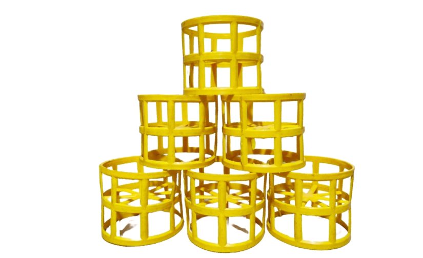 Yellow Plastic Pall Ring