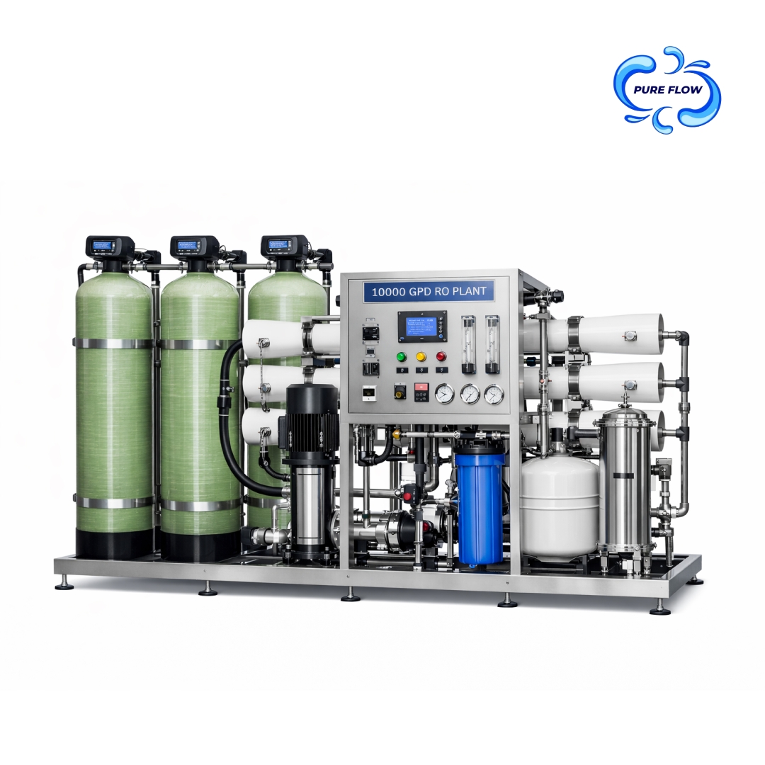 10000 GPD RO Water Treatment Plant