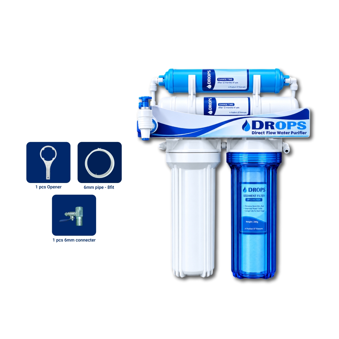 Drops Water Purifier (4 Stage)